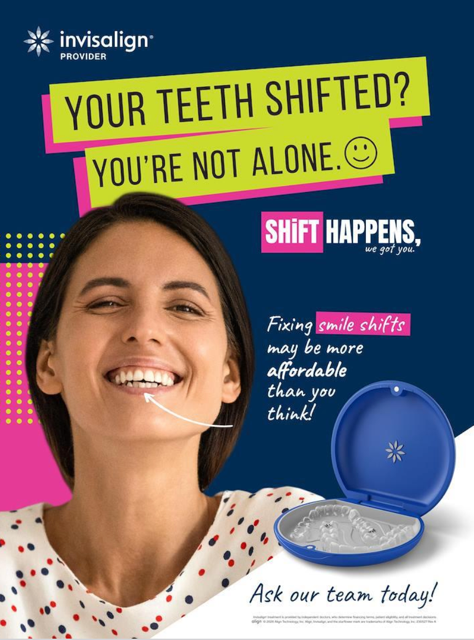 Your teeth shifted - you're not alone